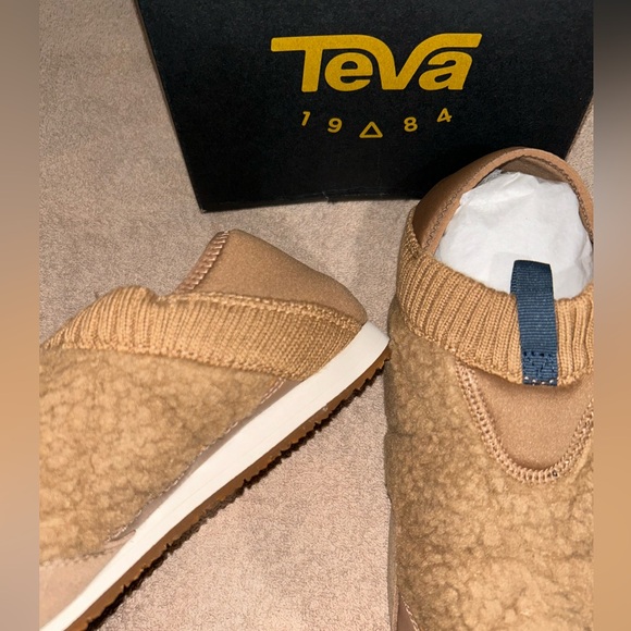 TEVA WOMENS RE EMBER MOC FLEECE SLIP ON MULTIPLE SIZES - Picture 4 of 5